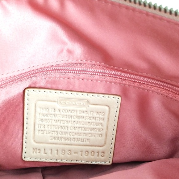 Coach Poppy Vachetta   Whipstitch Crossbody Bag - Picture 5 of 7